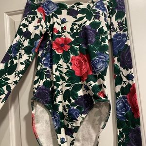 Vintage Floral Bodysuit